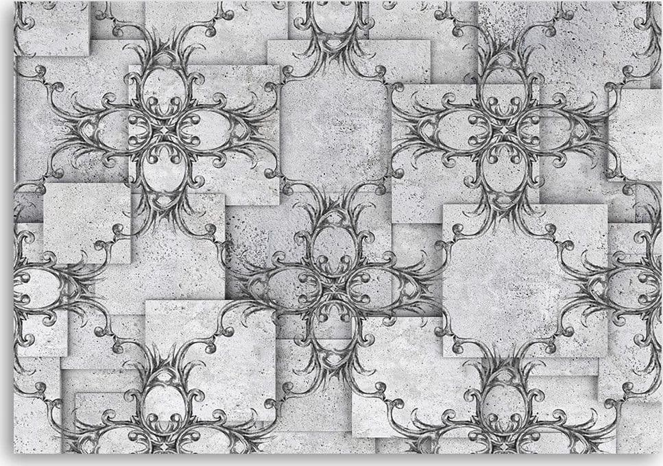Quadro su tela, Pattern orientale su uno sfondo Shaar in Poster e stampe Collezione Casa - Trebisacce, commercioVirtuoso.it