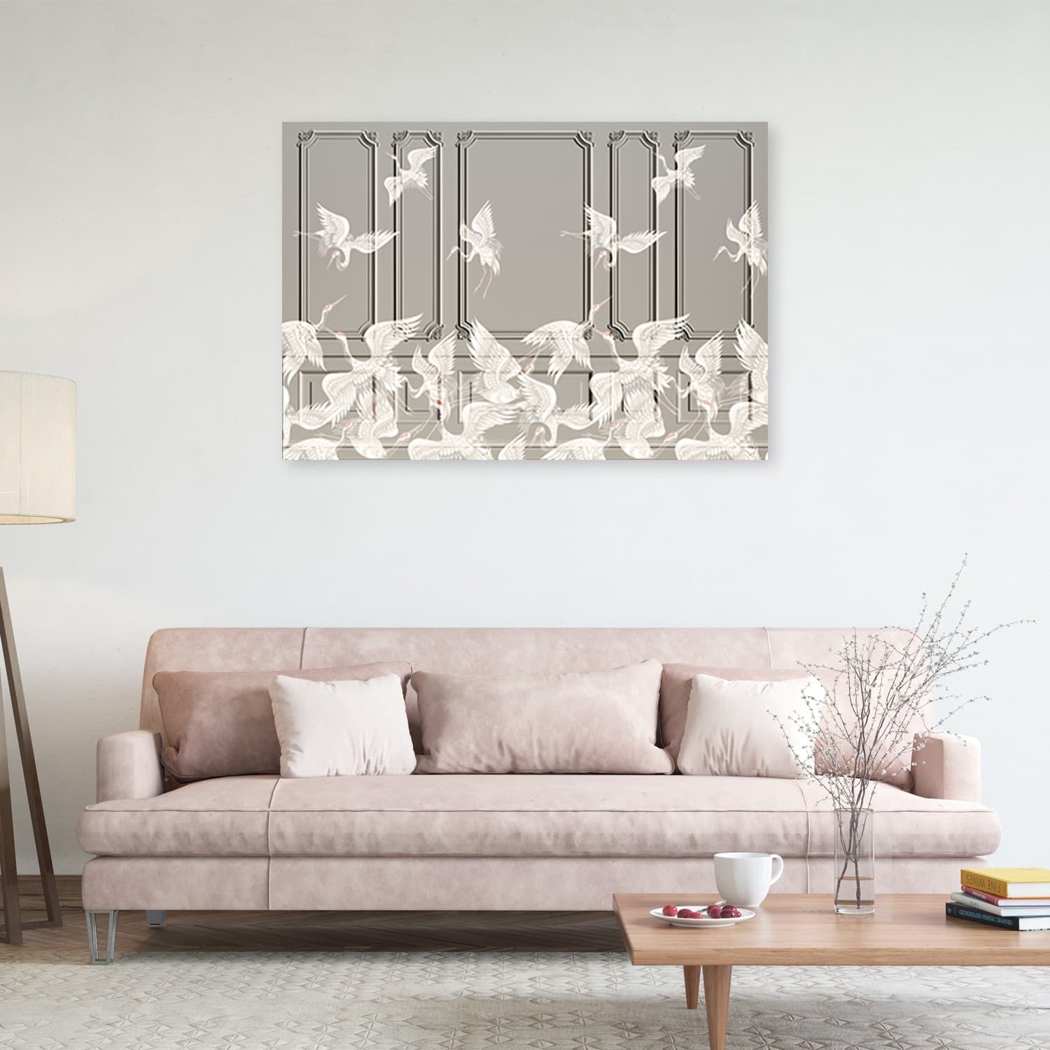 Quadro su tela, Gru in volo in Poster e stampe Collezione Casa - Trebisacce, commercioVirtuoso.it
