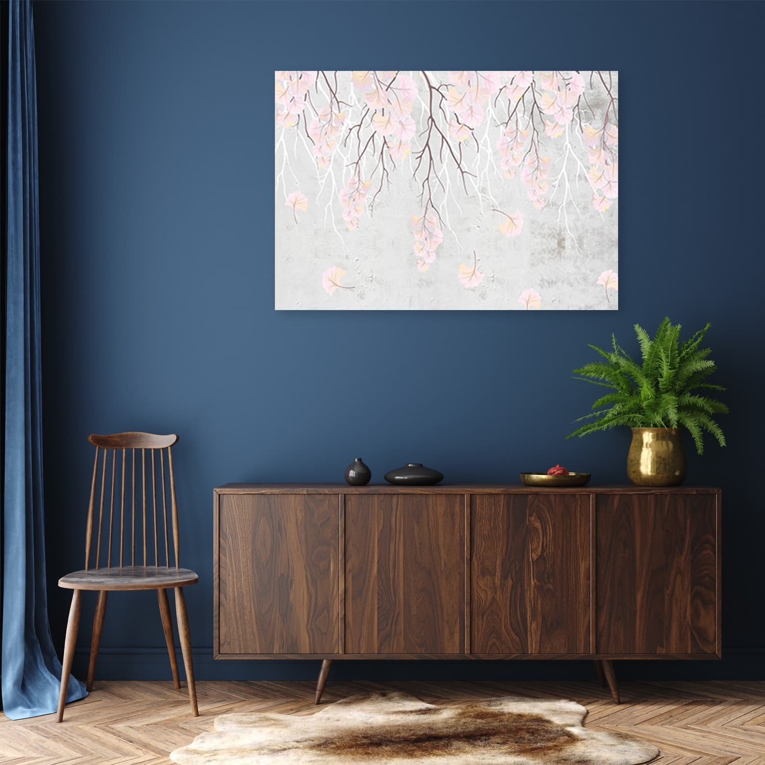 Quadro su tela, Foglie cadenti in Poster e stampe Collezione Casa - Trebisacce, commercioVirtuoso.it