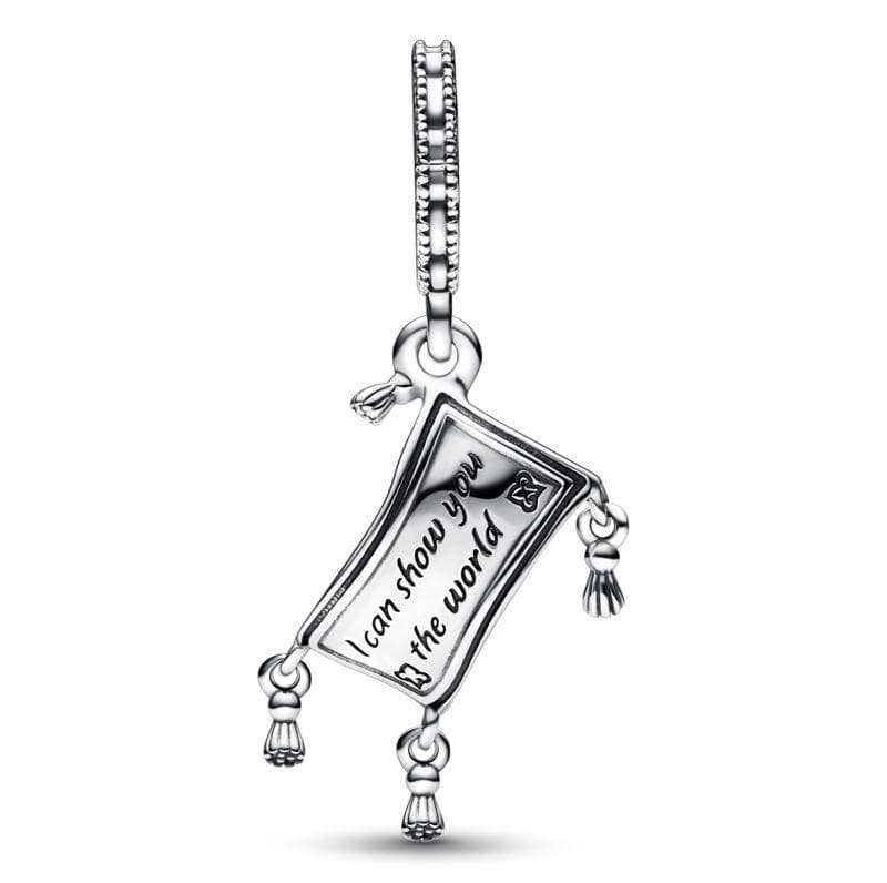 Pandora - charm Disney, Aladdin, Pendente Tappeto Volante in Bead Charm Alba Gioielli - Casoria, commercioVirtuoso.it