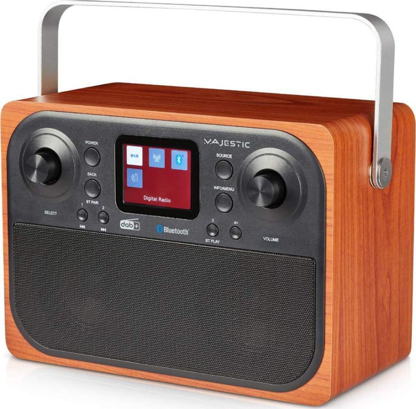 Majestic Radio DAB/DAB+/FM,BT 2.4"LCD AUX RT_197_DAB in Radiosveglie Ecoprice.it - Avellino, commercioVirtuoso.it