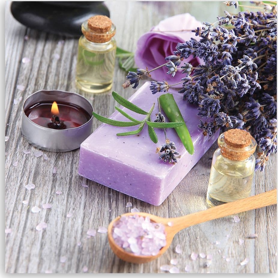 Quadro su tela, Sapone viola zen spa in Poster e stampe Collezione Casa - Trebisacce, commercioVirtuoso.it