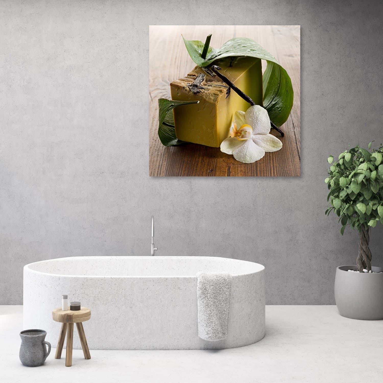 Quadro su tela, Sapone della spa zen in Poster e stampe Collezione Casa - Trebisacce, commercioVirtuoso.it