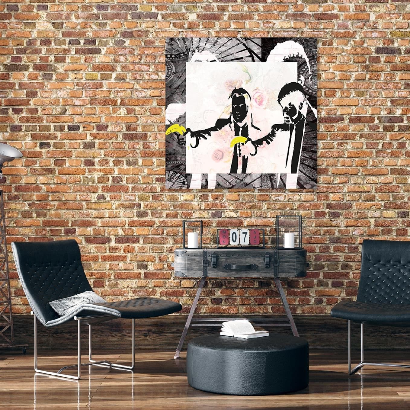 Quadro su tela, Fiction Pulp di Banksy in Poster e stampe Collezione Casa - Trebisacce, commercioVirtuoso.it