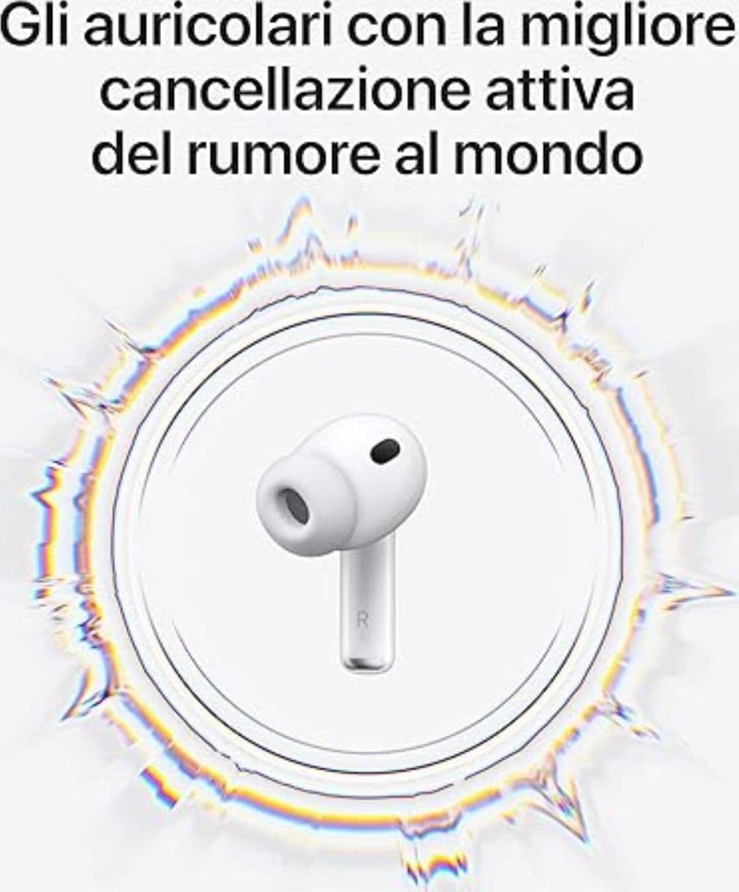 Apple Auricolari AirPods Pro3 2025 +Cust.Ric.Wir. USB-C MFHP4ZM/A in prodotto Ecoprice.it - Avellino, commercioVirtuoso.it