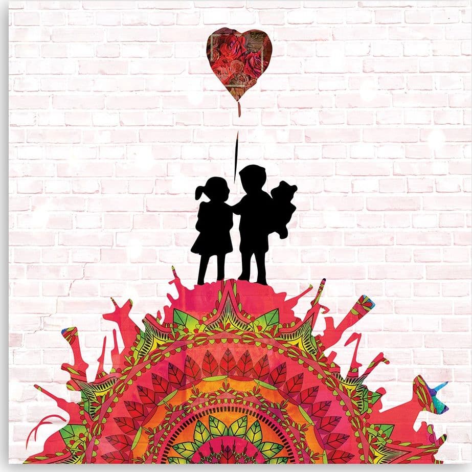 Quadro su tela, Banksy Children on Weapons in Poster e stampe Collezione Casa - Trebisacce, commercioVirtuoso.it