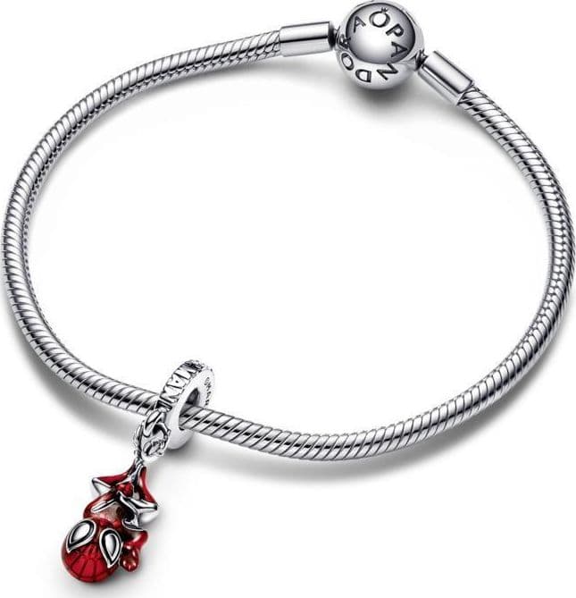 Pandora - charm Marvel, Spider-Man Pendente in Bead Charm Alba Gioielli - Casoria, commercioVirtuoso.it