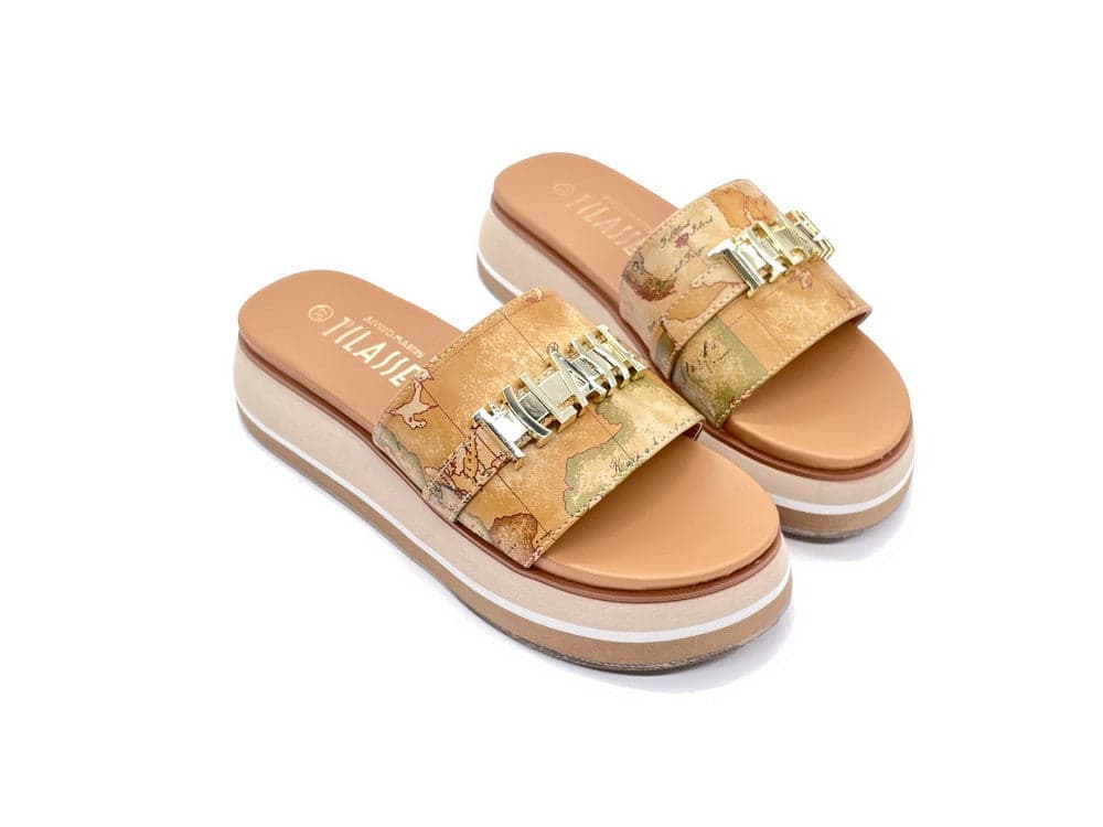 ALVIERO MARTINI 1Classe Ciabatte Donna Natural - 5