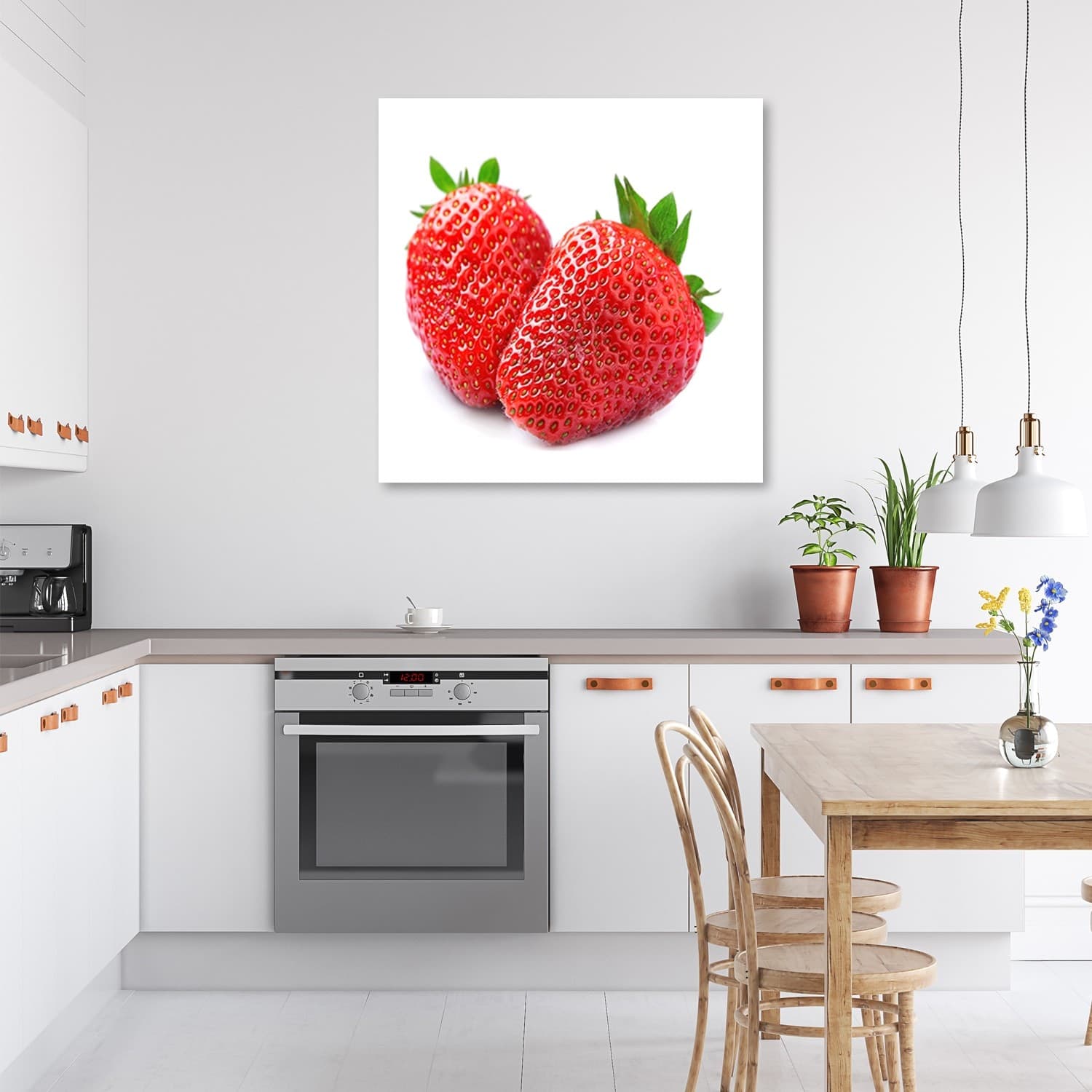 Quadro su tela, Frutta alla fragola in Poster e stampe Collezione Casa - Trebisacce, commercioVirtuoso.it