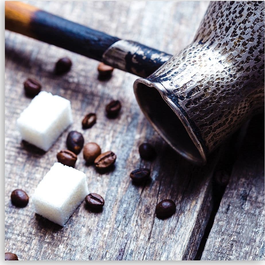 Quadro su tela, Brocca e zucchero del caffè in Poster e stampe Collezione Casa - Trebisacce, commercioVirtuoso.it