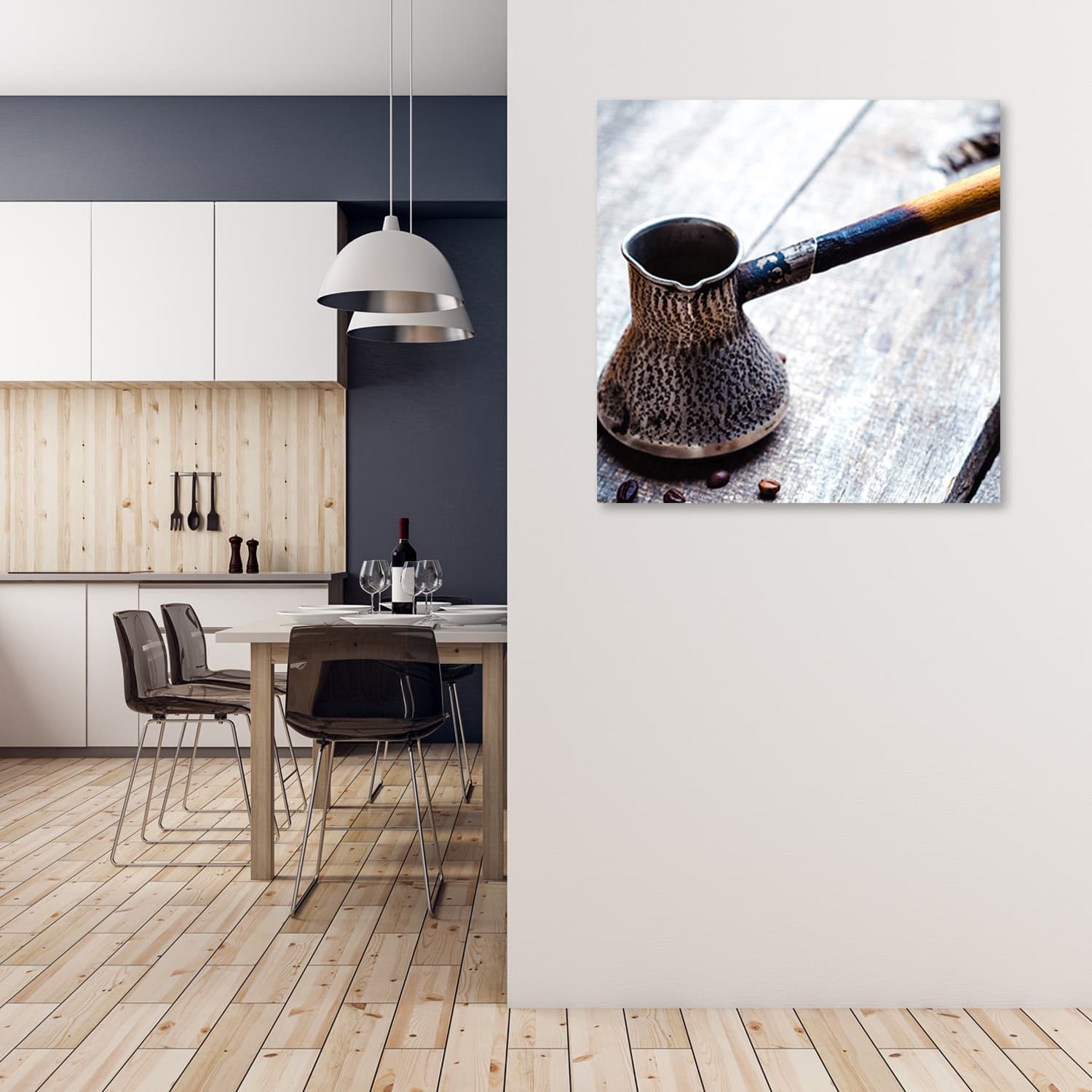 Quadro su tela, Caffettiera in Poster e stampe Collezione Casa - Trebisacce, commercioVirtuoso.it