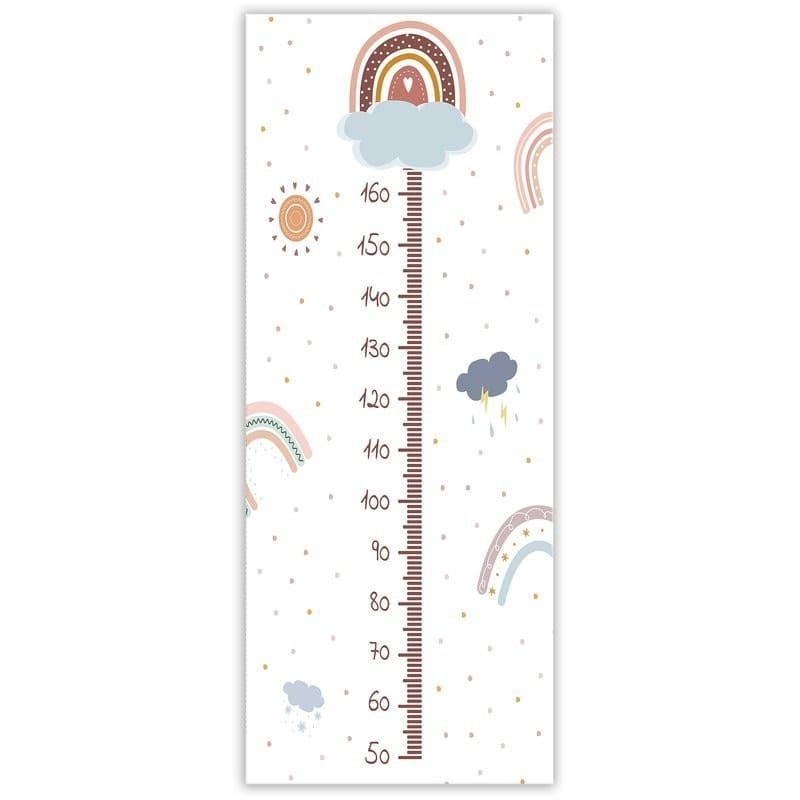 Grafico di Crescita per Bambini, Testa tra le nuvole in Metri da parete Collezione Casa - Trebisacce, commercioVirtuoso.it