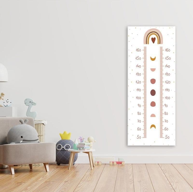 Grafico di Crescita per Bambini, Grande come un arcobaleno in Metri da parete Collezione Casa - Trebisacce, commercioVirtuoso.it