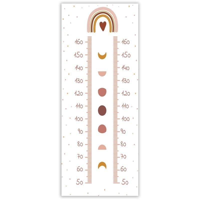 Grafico di Crescita per Bambini, Grande come un arcobaleno in Metri da parete Collezione Casa - Trebisacce, commercioVirtuoso.it