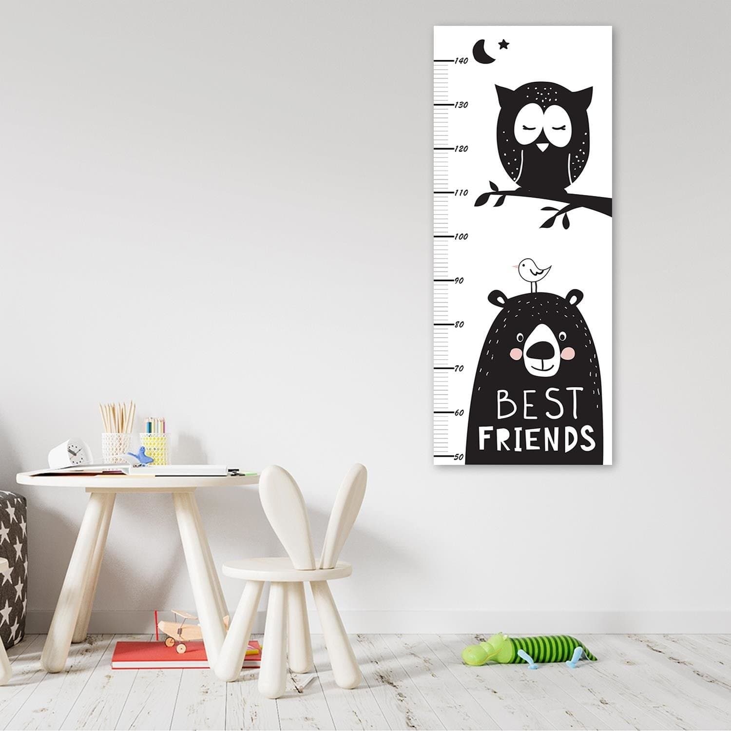 Grafico di Crescita per Bambini, I migliori amici in Metri da parete Collezione Casa - Trebisacce, commercioVirtuoso.it