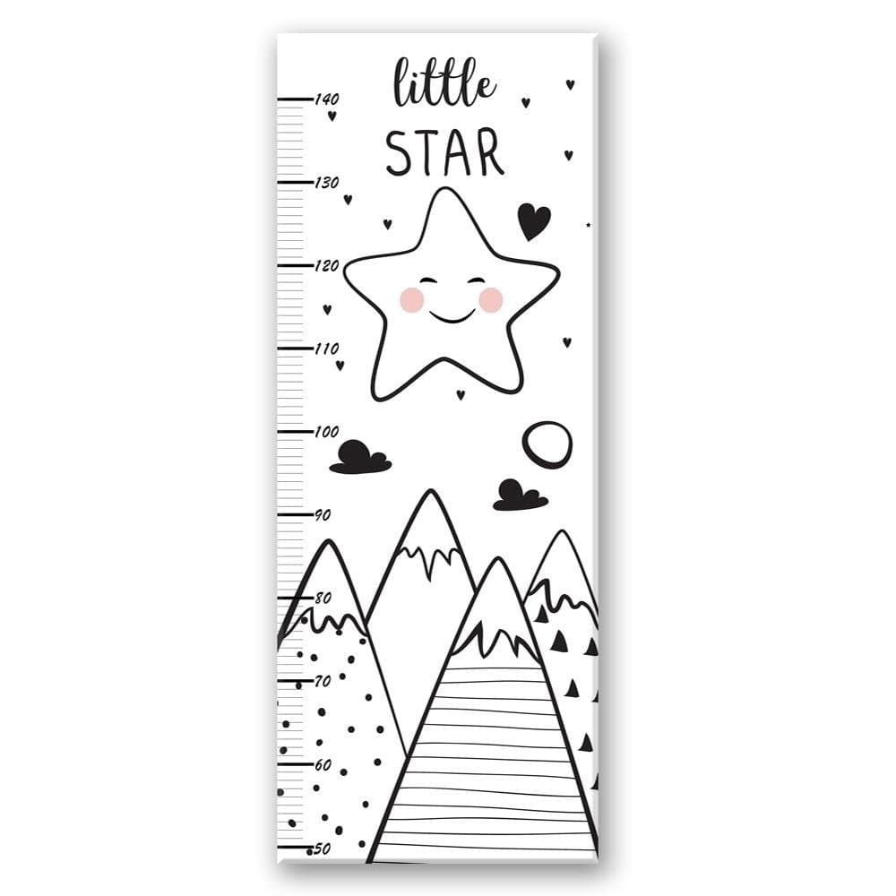Grafico di Crescita per Bambini, Piccola stella in Metri da parete Collezione Casa - Trebisacce, commercioVirtuoso.it