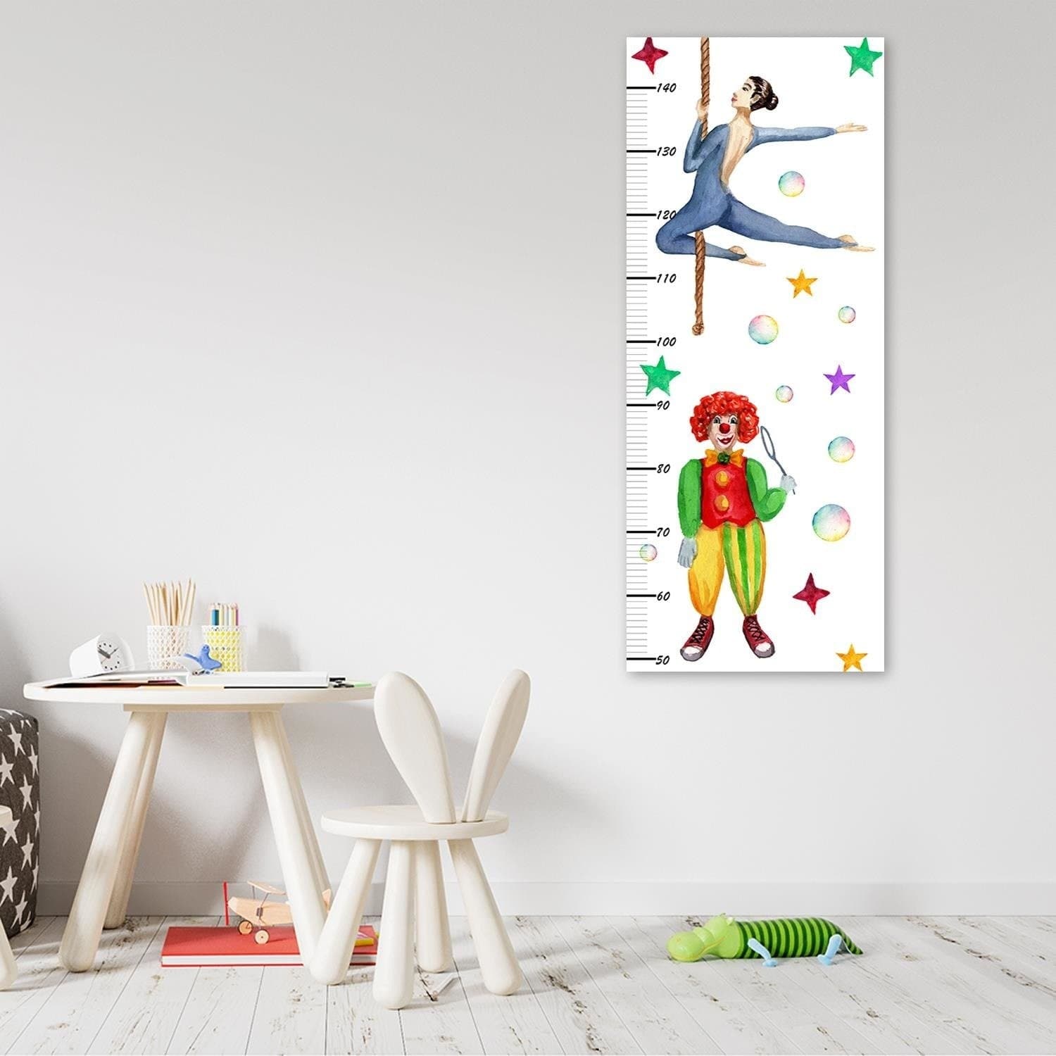 Grafico di Crescita per Bambini, Circo in Metri da parete Collezione Casa - Trebisacce, commercioVirtuoso.it