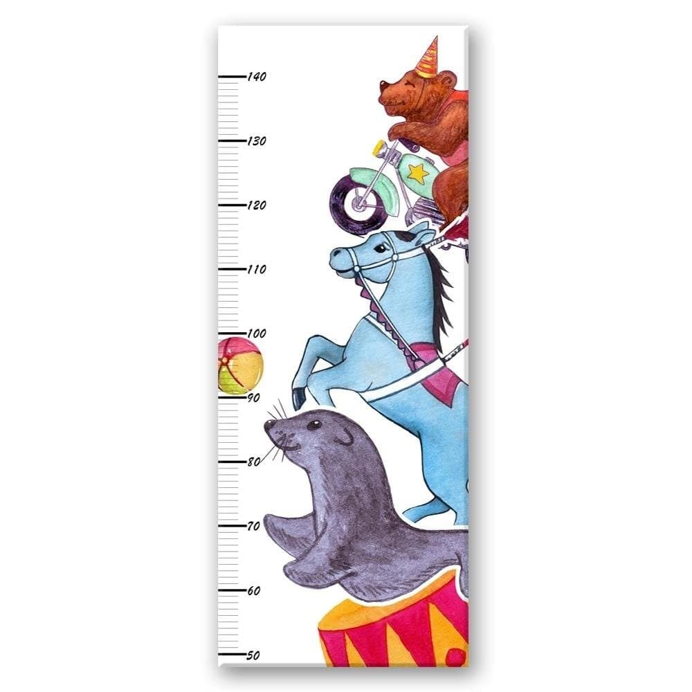 Grafico di Crescita per Bambini, Animali del circo in Metri da parete Collezione Casa - Trebisacce, commercioVirtuoso.it