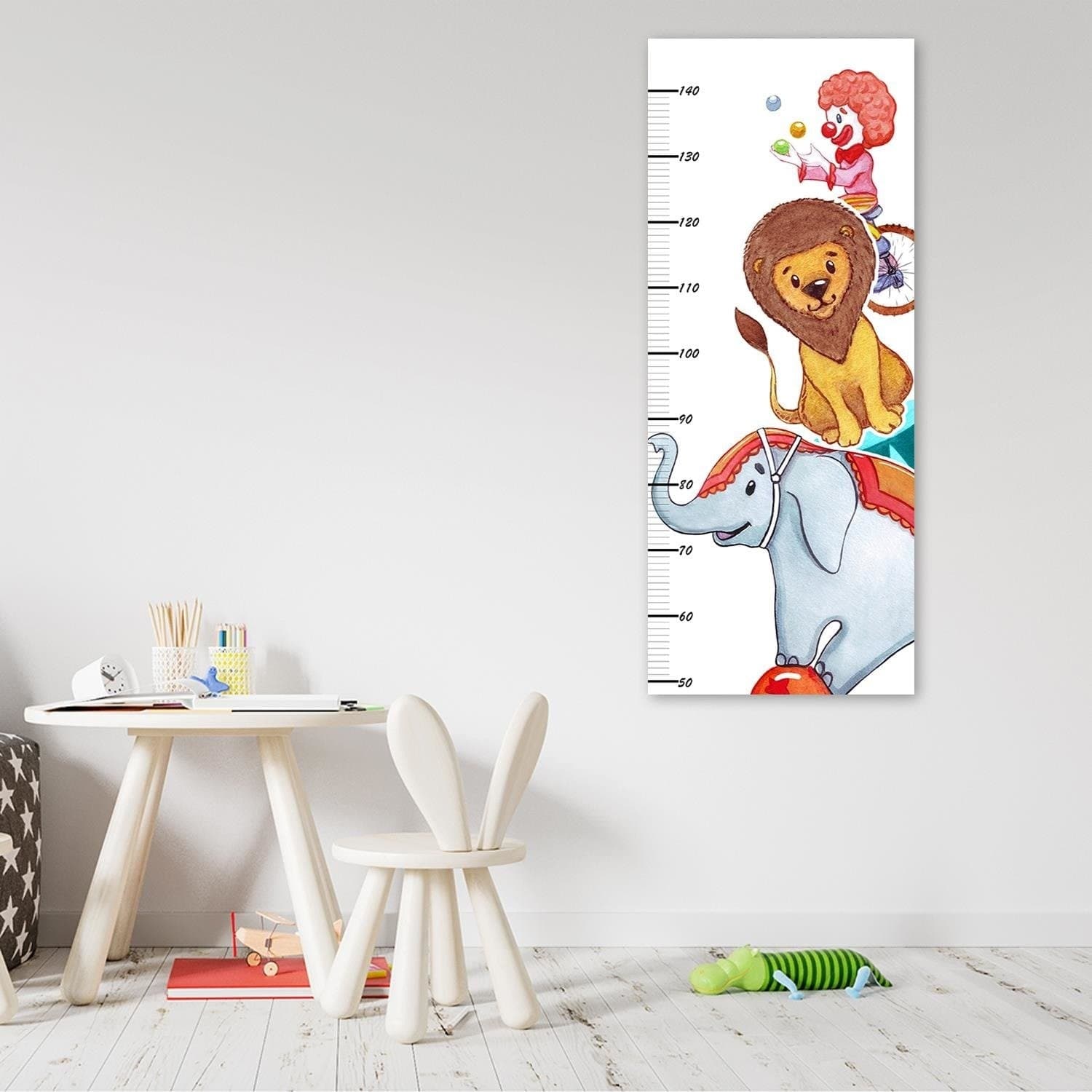 Grafico di Crescita per Bambini, Clown e animali in Metri da parete Collezione Casa - Trebisacce, commercioVirtuoso.it