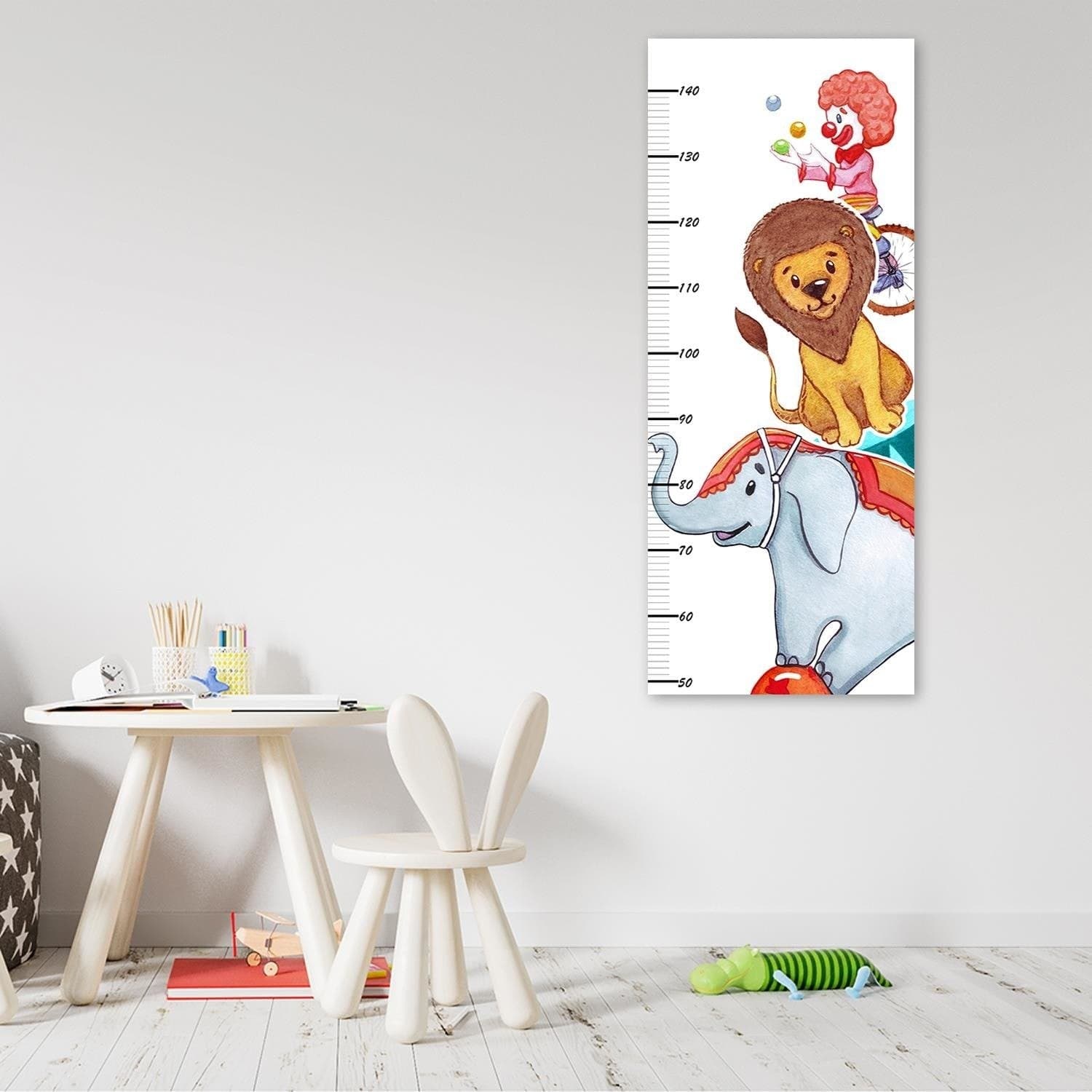 Grafico di Crescita per Bambini, Clown e animali in Metri da parete Collezione Casa - Trebisacce, commercioVirtuoso.it