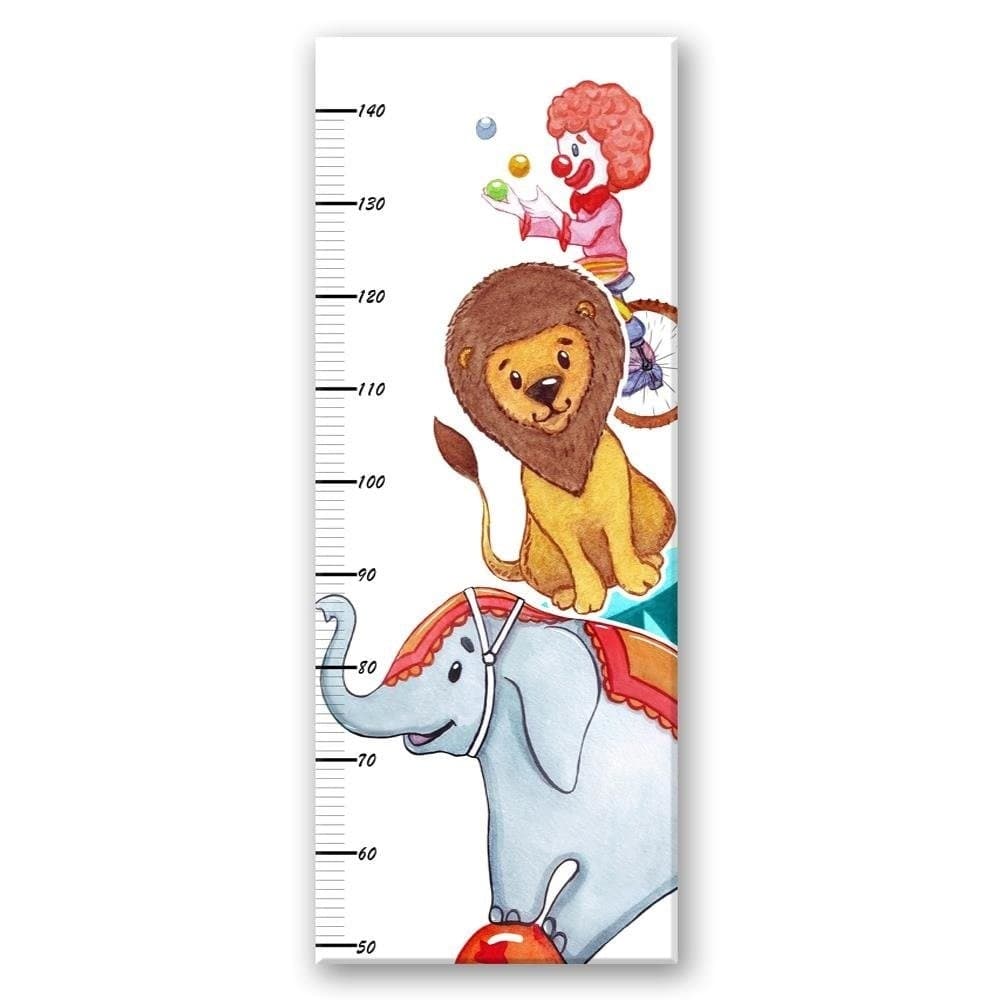 Grafico di Crescita per Bambini, Clown e animali in Metri da parete Collezione Casa - Trebisacce, commercioVirtuoso.it