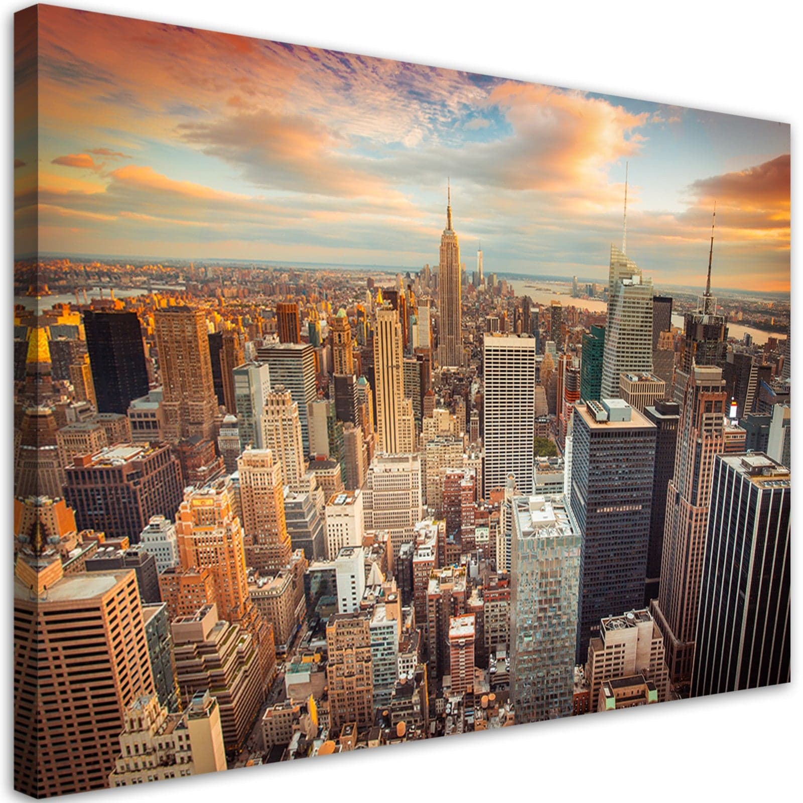 Quadro su tela, Panorama New York City in Poster e stampe Collezione Casa - Trebisacce, commercioVirtuoso.it