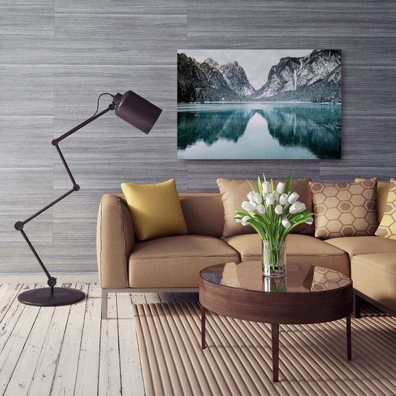 Quadro su tela, Montagne Lago Paesaggio in Poster e stampe Collezione Casa - Trebisacce, commercioVirtuoso.it