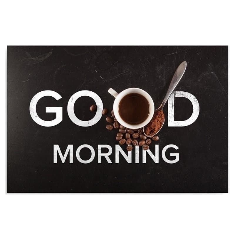 Quadro su tela, Caffè del buongiorno in Poster e stampe Collezione Casa - Trebisacce, commercioVirtuoso.it