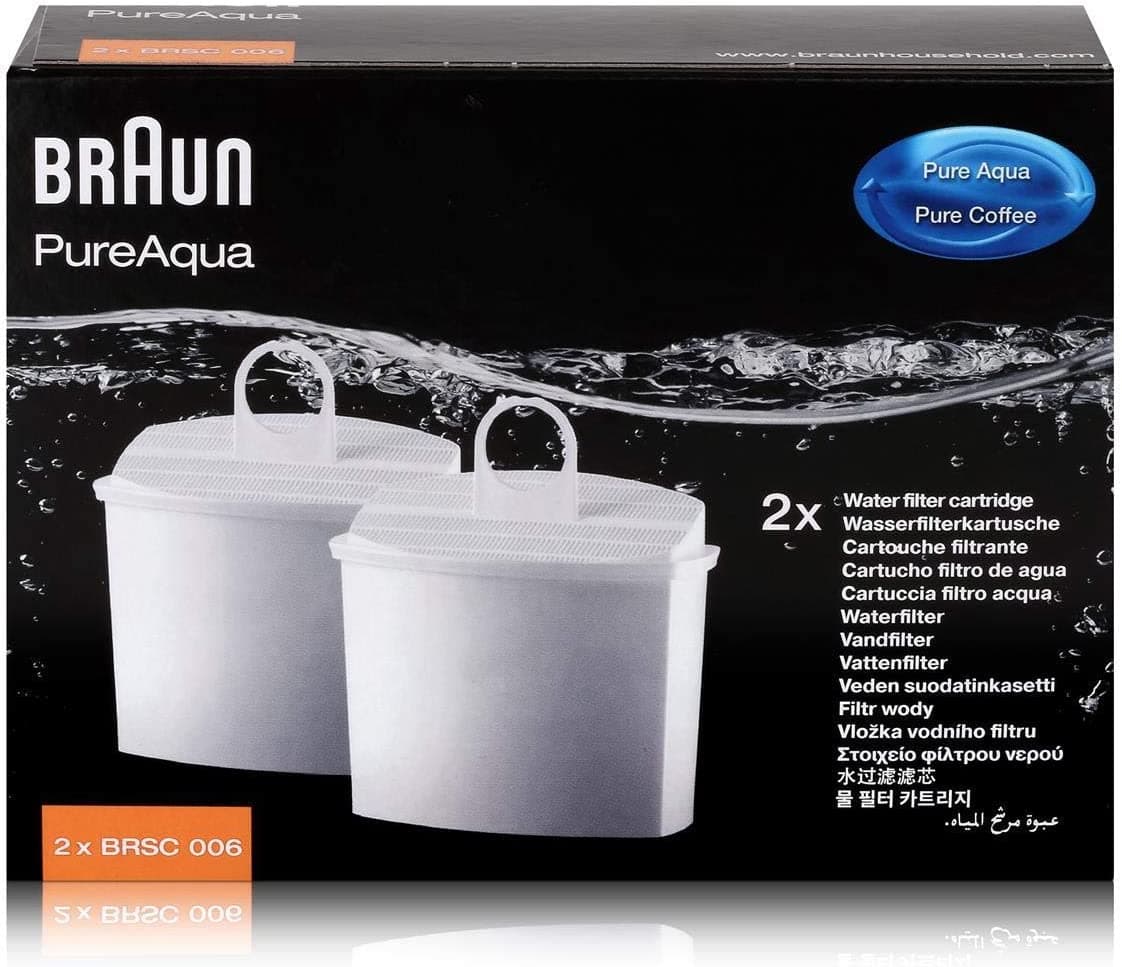 FILTRO ACQUA BRSC006 ORIGINALE MACCHINA DA CAFFÈ DE LONGHI / BRAUN