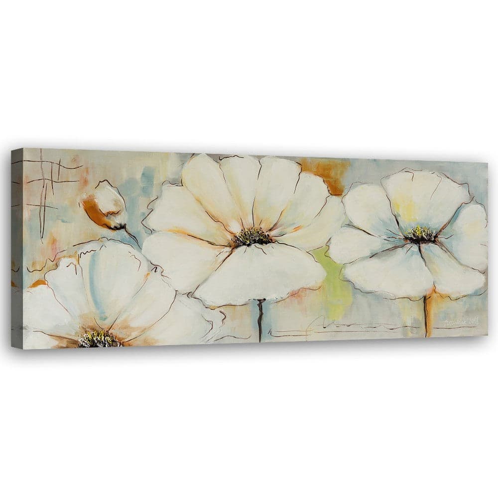 Quadro su tela, Pittura fiori pastello in Poster e stampe Collezione Casa - Trebisacce, commercioVirtuoso.it