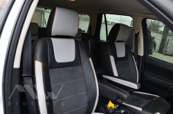 Coprisedili su misura per Land Rover Freelander 2 (2006-2014), Leather Style in Set per interni Autooggetti.it - Roma, commercioVirtuoso.it