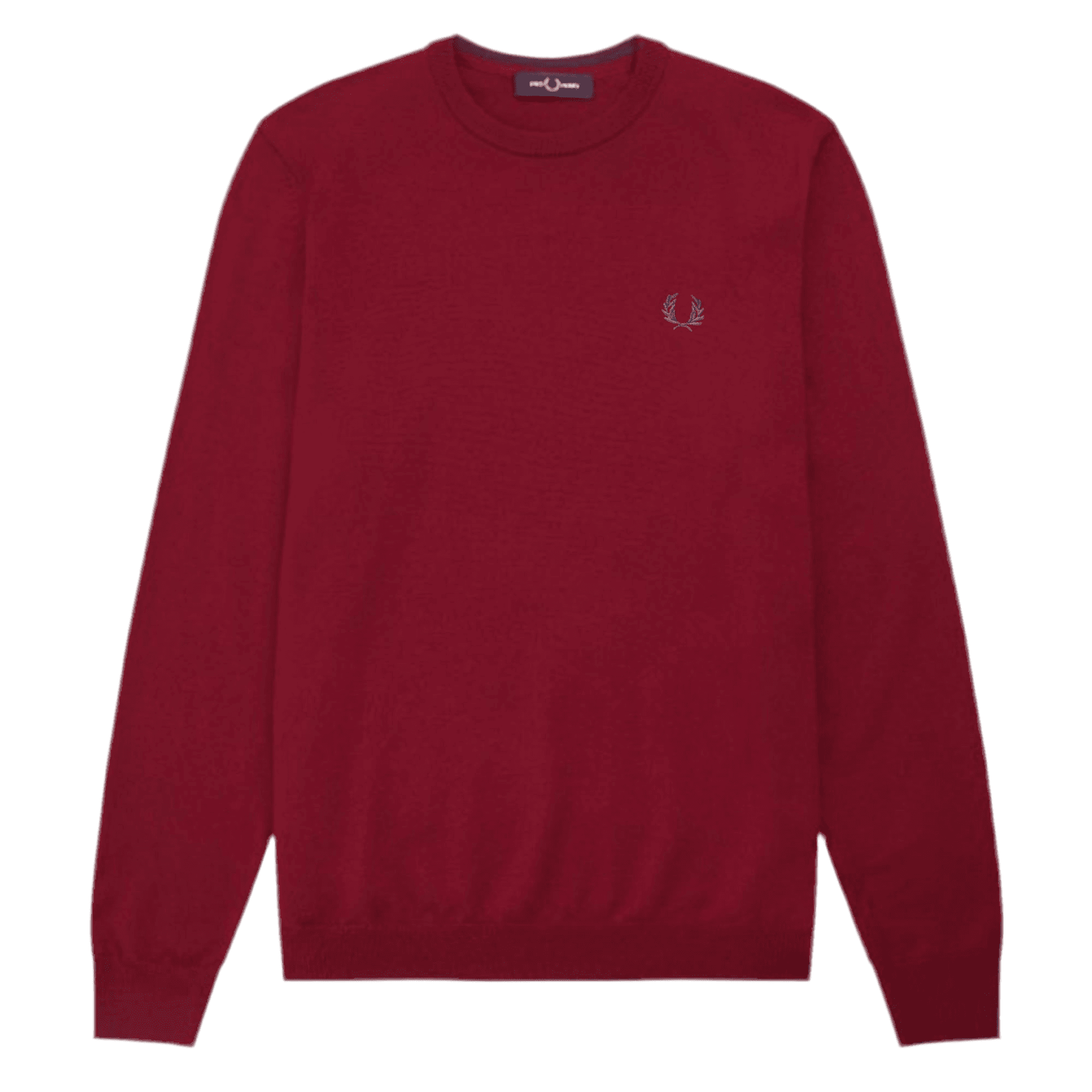 Fred Perry Maglione Uomo Girocollo Cotone Tinta Unita Logo Ricamato Polsini a Coste Pullover Maniche Lunghe in Maglioni Euforia - Bronte, commercioVirtuoso.it