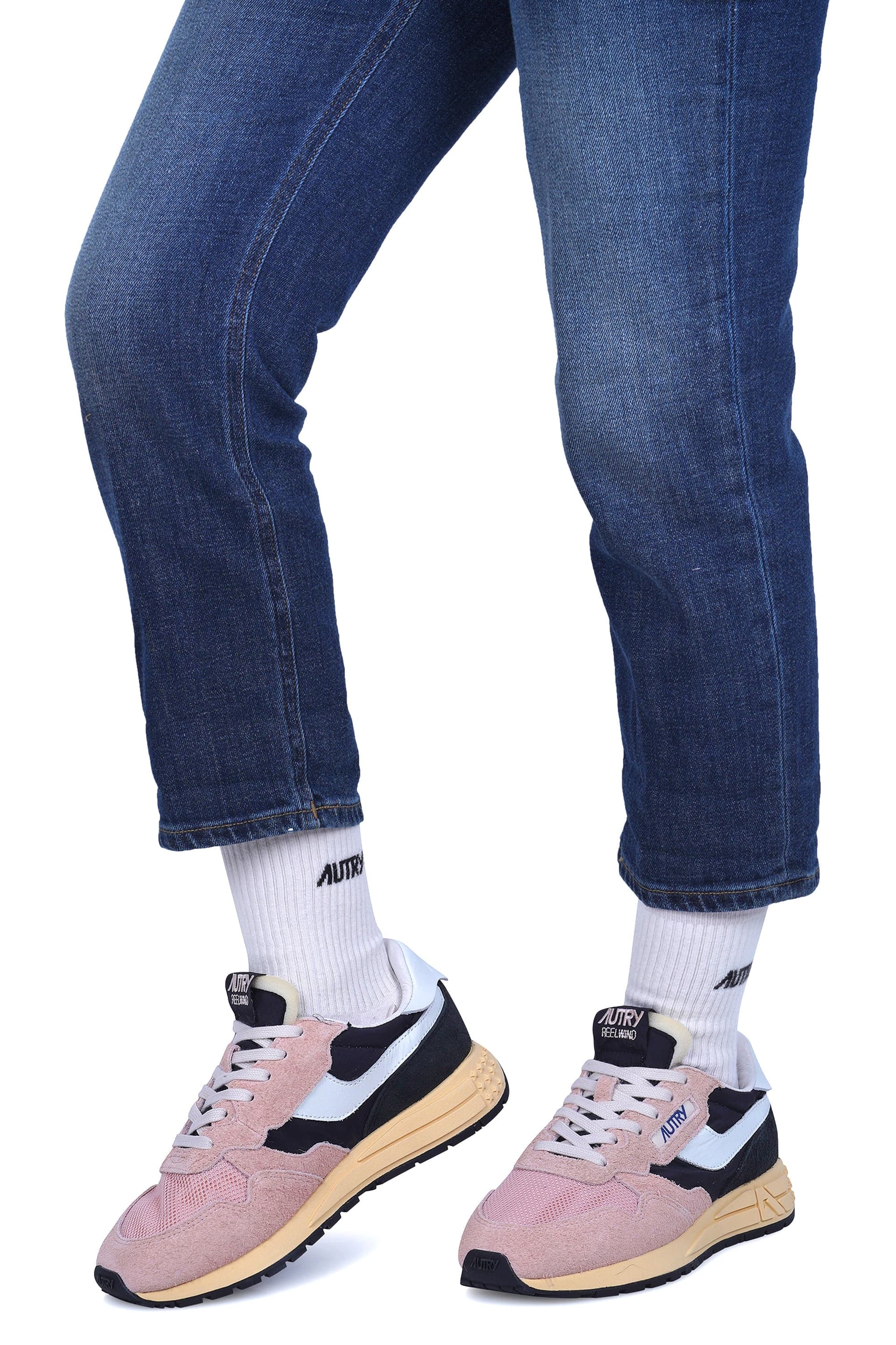 AUTRY Autry - Sneakers - 470576 - Rosa/Nero da donna in Sneaker casual Drestige - Casamassima, commercioVirtuoso.it