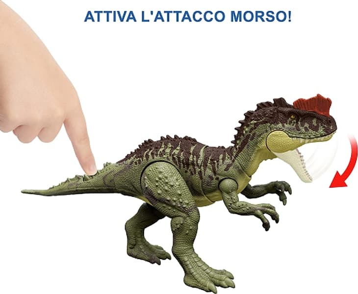 Mattel Jurassic World Mega Action Yangchuanosaurus in Dinosauri e creature preistoriche Prezzo Bomba Store - Casalnuovo di Napoli, commercioVirtuoso.it