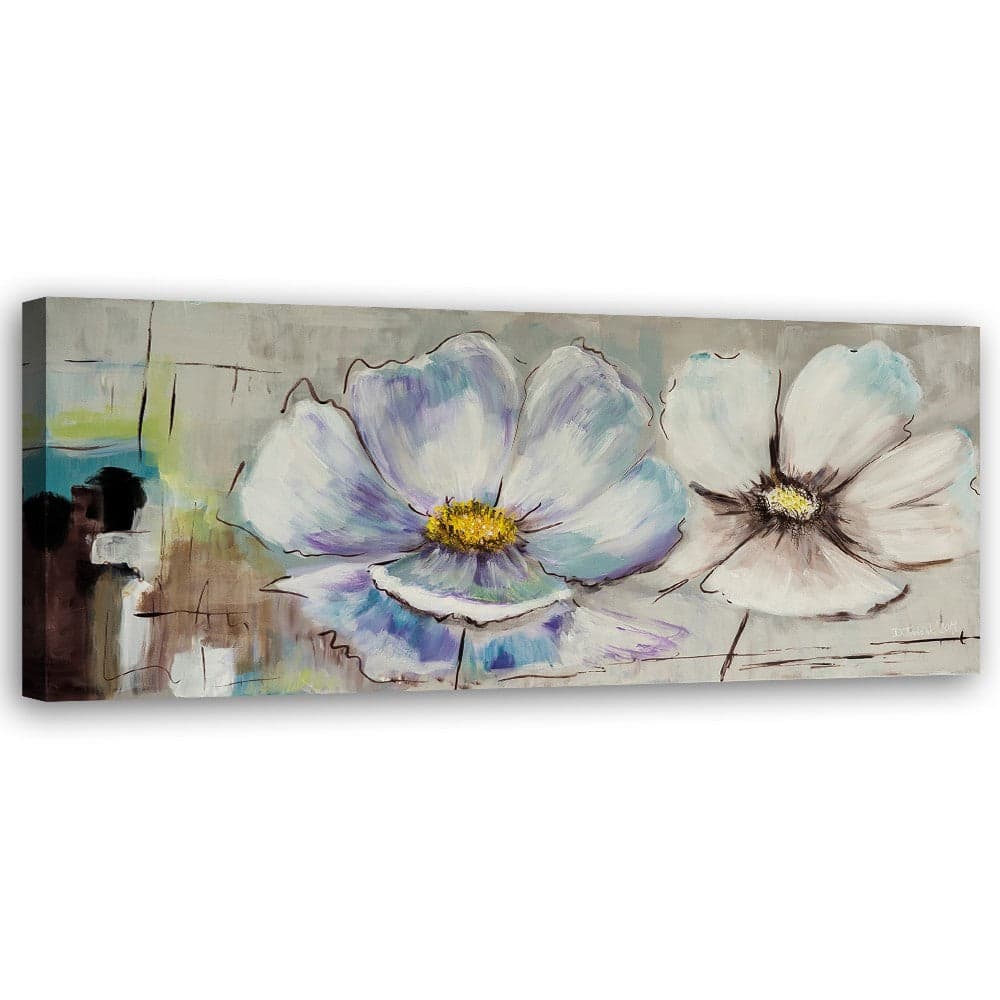 Quadro su tela, Fiori Acquerello Panorama in Poster e stampe Collezione Casa - Trebisacce, commercioVirtuoso.it