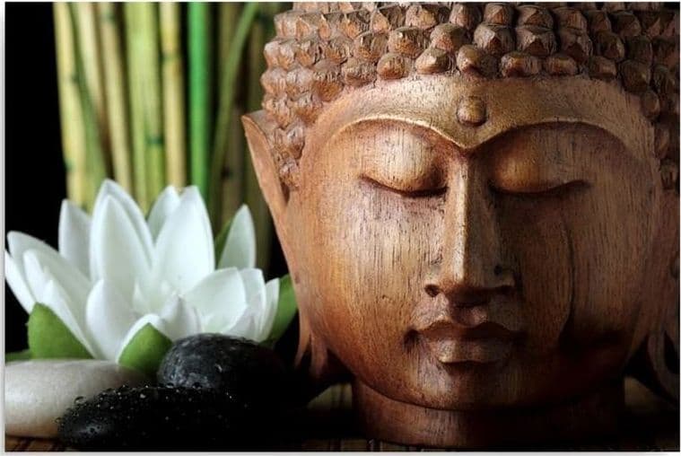 Quadro su tela, Fiori di bambù di Buddha in Poster e stampe Collezione Casa - Trebisacce, commercioVirtuoso.it