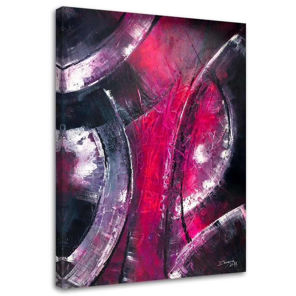 Quadro su tela, Viola astratto moderno in Poster e stampe Collezione Casa - Trebisacce, commercioVirtuoso.it