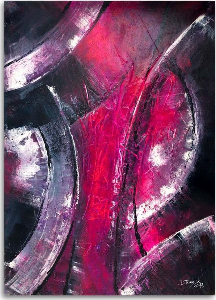 Quadro su tela, Viola astratto moderno in Poster e stampe Collezione Casa - Trebisacce, commercioVirtuoso.it