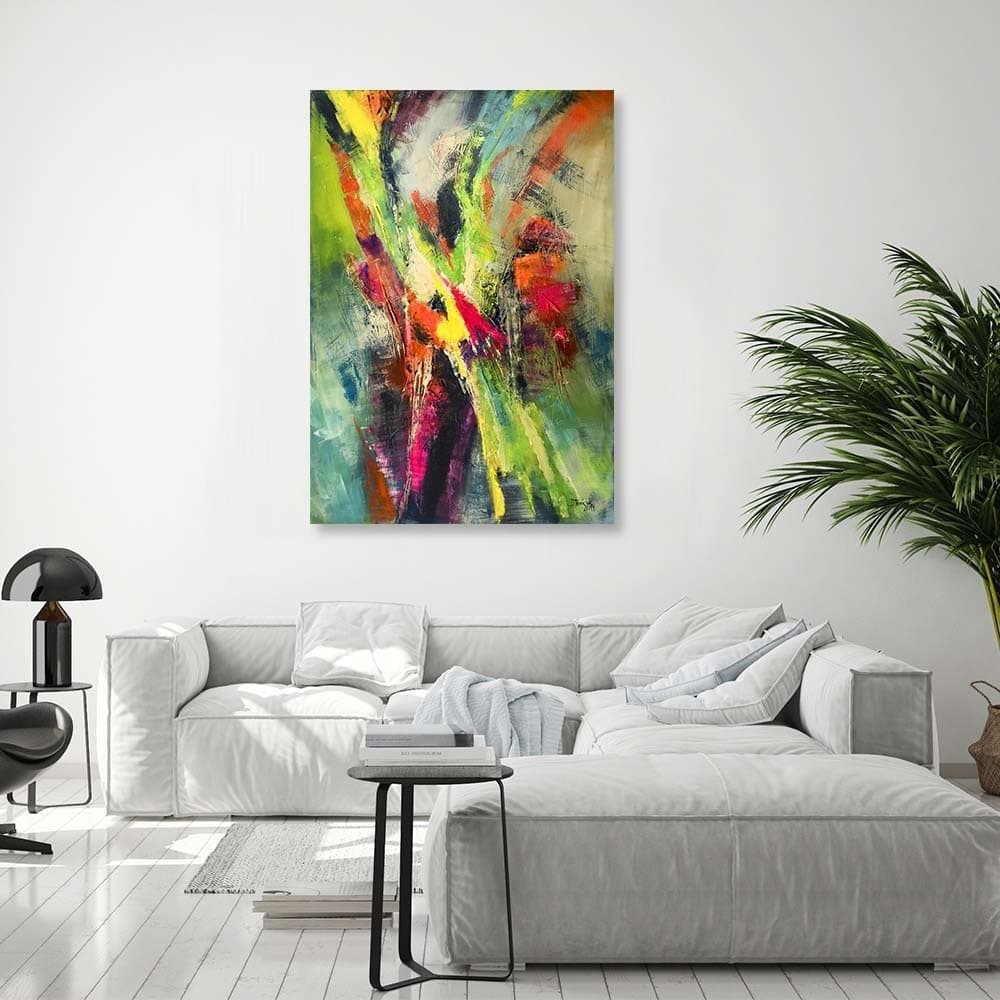 Quadro su tela, Dipinti astratti colorati in Poster e stampe Collezione Casa - Trebisacce, commercioVirtuoso.it