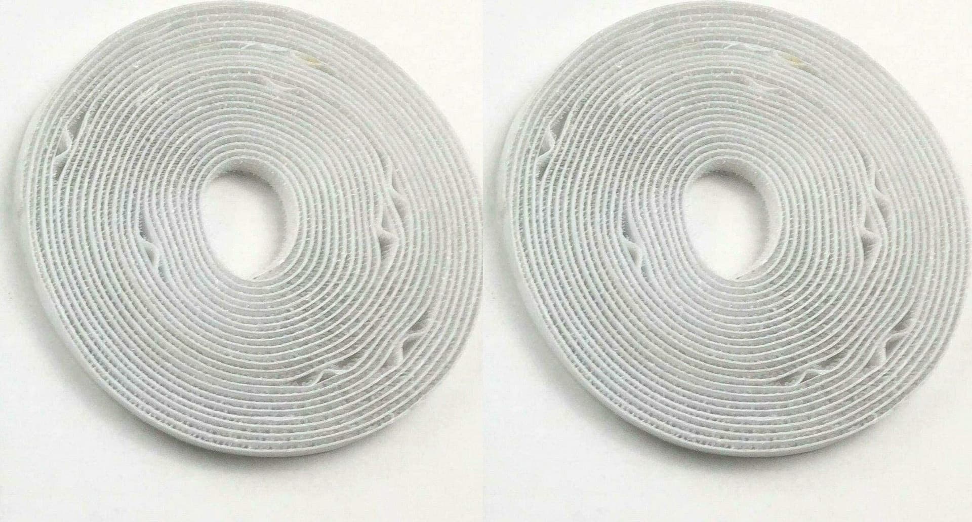 VE L CRO ADESIVO BIANCO MASCHIO ABBIGLIAMENTO ZANZARIERE NASTRO 6,6 MT -- PZ 2