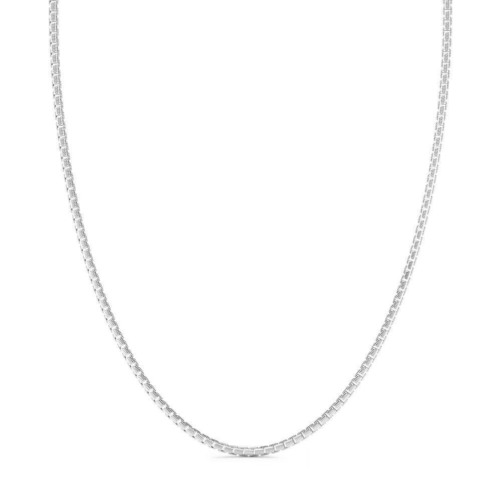 Zancan  Collana a catena in argento.