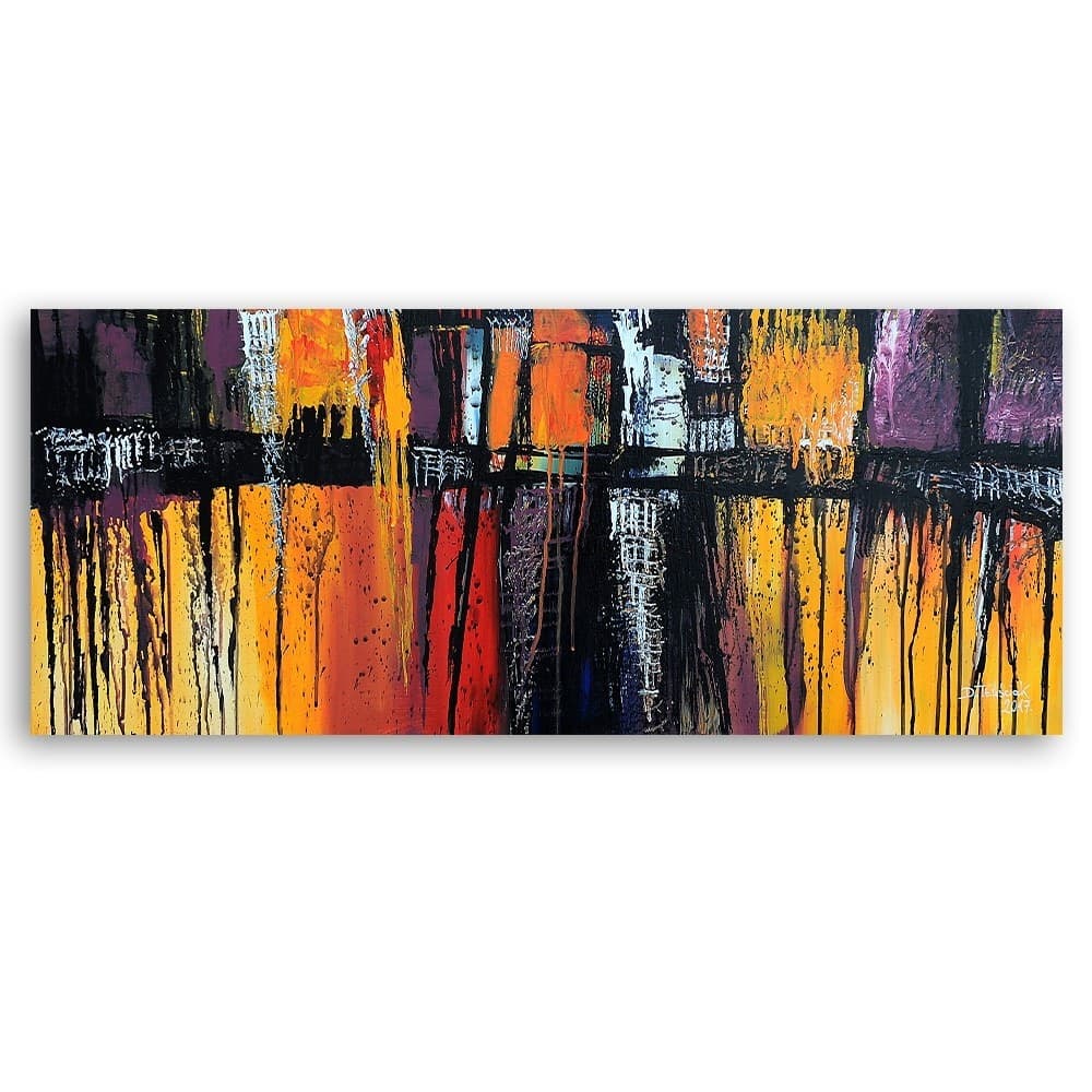 Quadro su tela, Astrazione colorata in Poster e stampe Collezione Casa - Trebisacce, commercioVirtuoso.it