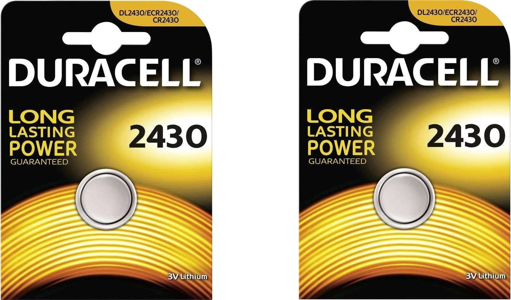 DURACEL PILA SPECIALISTICA A PASTIGLIA AL LITIO (2430) - PZ 2 - FER 229722 in prodotto EuroStore07 - Alatri, commercioVirtuoso.it