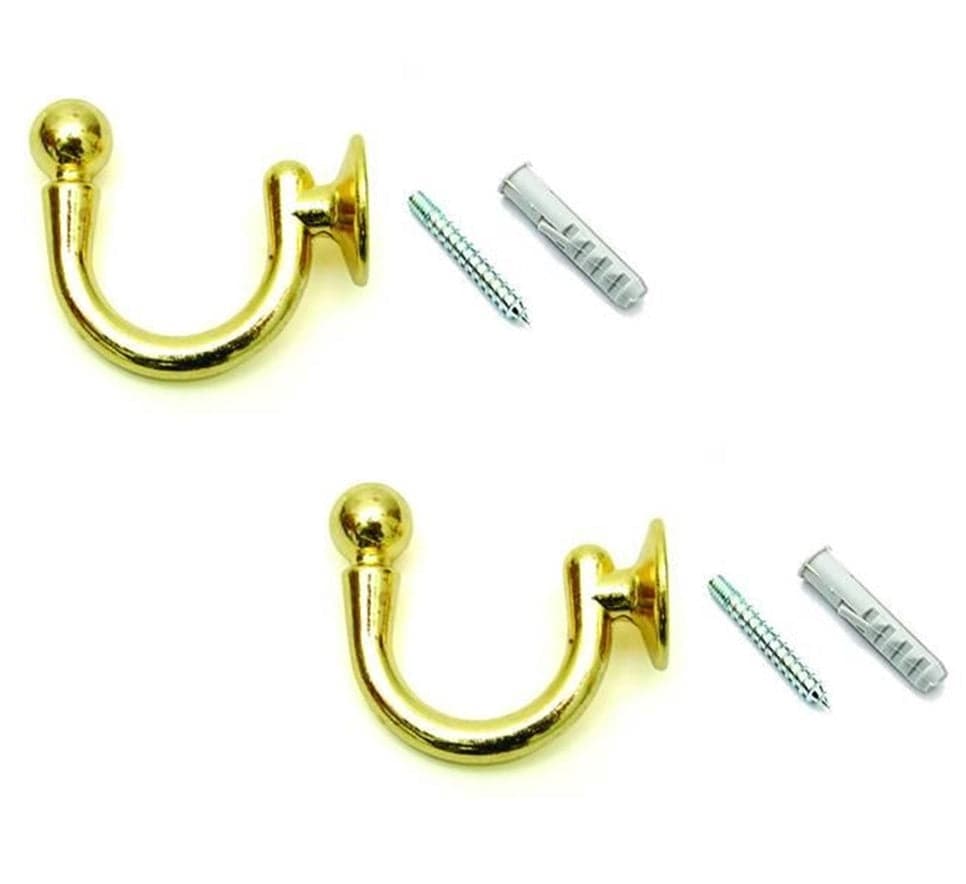 GANCI RACCOGLITENDA SUPER ORO --mm.48 - con viti e tasselli - PZ 2 - CA 500 in prodotto EuroStore07 - Alatri, commercioVirtuoso.it
