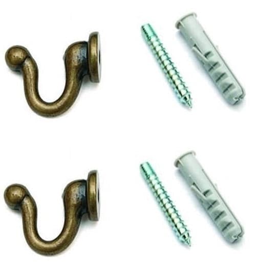 GANCI RACCOGLITENDA MEDI BRONZO - mm.30, - FER 107075 -- PZ 2 in prodotto EuroStore07 - Alatri, commercioVirtuoso.it