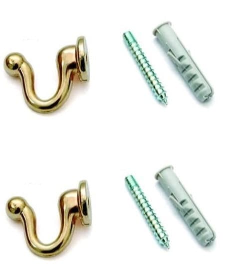 GANCI RACCOGLITENDA MEDI ORO - - mm.30 -- FER 107099 -- PZ 2