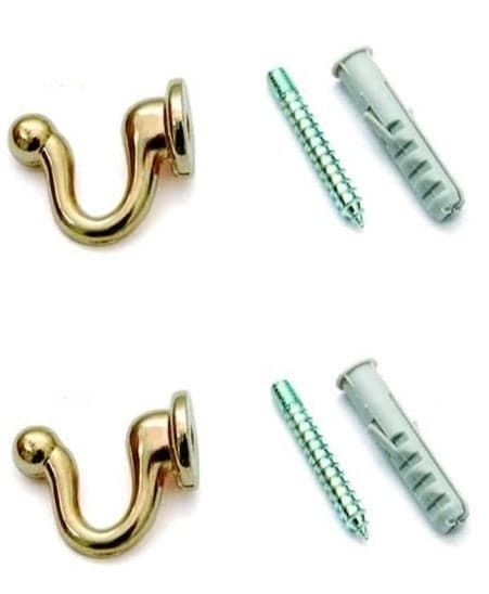 GANCI RACCOGLITENDA MEDI ORO - - mm.30 -- FER 107099 -- PZ 2 in prodotto EuroStore07 - Alatri, commercioVirtuoso.it