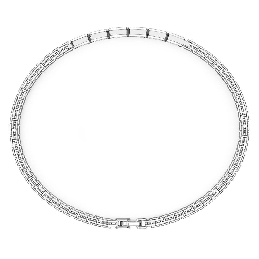 Zancan  Bracciale Zancan in argento con targa e pietre nere. in Bracciali Alba Gioielli - Casoria, commercioVirtuoso.it