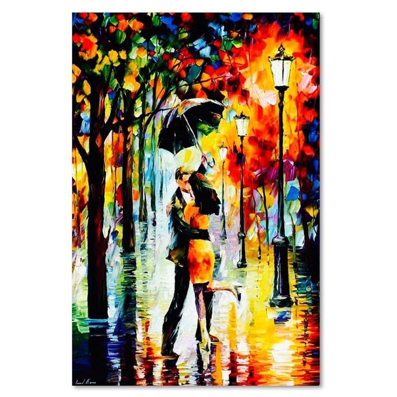 Quadro su tela, Ombrello coppia romantica in Poster e stampe Collezione Casa - Trebisacce, commercioVirtuoso.it