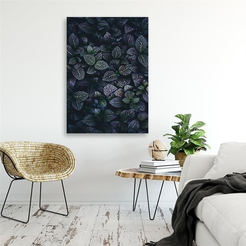Quadro su tela, Foglie viola Natura in Poster e stampe Collezione Casa - Trebisacce, commercioVirtuoso.it